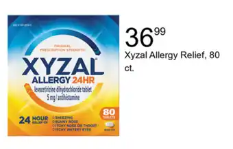 Walgreens Xyzal Allergy Relief offer