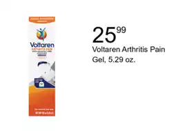 Walgreens Voltaren Arthritis Pain Gel offer