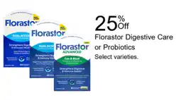 Walgreens Florastor Digestive Care or Probiotics offer