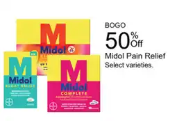 Walgreens Midol Pain Relief offer