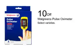 Walgreens Walgreens Pulse Oximeter offer