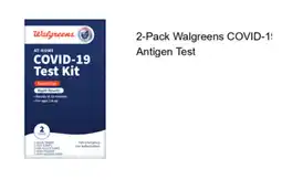Walgreens Walgreens covid-19 test kit offer