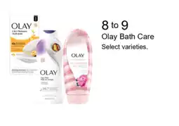 Walgreens Olay Bath Care offer
