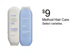 Walgreens Method Hair Care offer