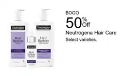 Walgreens Neutrogena Hair Care offer