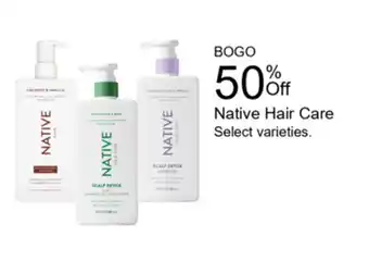 Walgreens Native Hair Care offer