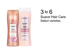 Walgreens Suave Hair Care offer