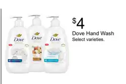 Walgreens Dove Hand Wash offer