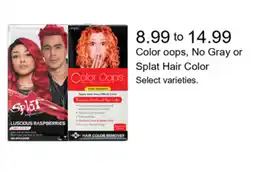 Walgreens Color Oops Hair Color Remover offer