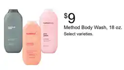Walgreens Method Body Wash offer