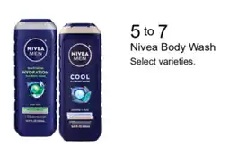 Walgreens Nivea Men Body Wash offer
