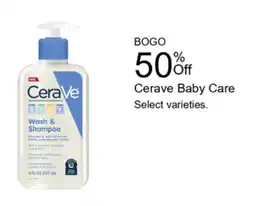 Walgreens CeraVe Baby Care Wash & Shampoo offer