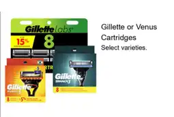 Walgreens Gillette or Venus Cartridges offer