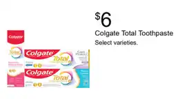 Walgreens Colgate Total Toothpaste offer