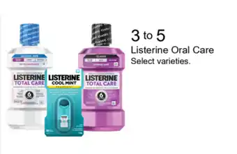 Walgreens Listerine Oral Care offer
