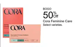 Walgreens Cora Feminine Care offer