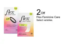 Walgreens Flex Feminine Care offer