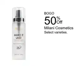 Walgreens Milani Cosmetics Make It Last Setting Spray offer