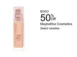Walgreens Maybelline Cosmetics Plump & Glow offer