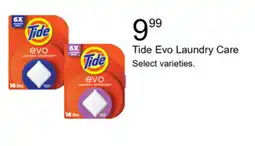 Walgreens Tide Evo Laundry Care offer