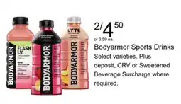 Walgreens Bodyarmor sports drinks offer