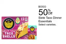 Walgreens Siete Taco Dinner Essentials offer