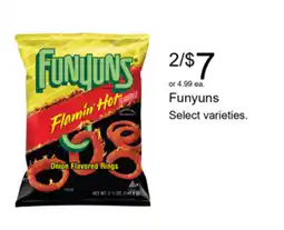 Walgreens Funyuns Onion Flavored Rings offer