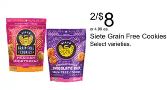 Walgreens Siete grain free cookies offer