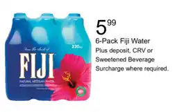 Walgreens Fiji Water offer