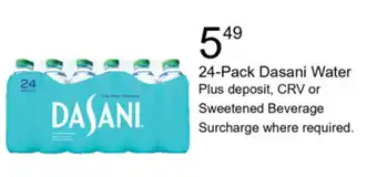 Walgreens Dasani water offer