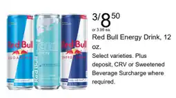 Walgreens Red Bull Energy Drink offer