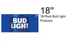 Walgreens Bud Light Products offer