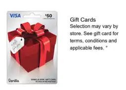 Walgreens Vanilla Visa Gift Card offer