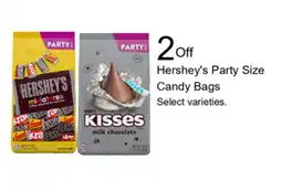 Walgreens Hershey's Party Size Candy Bags offer