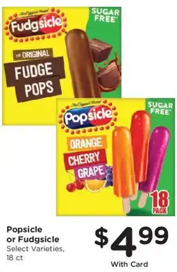 Ralphs Popsicle or Fudgsicle offer