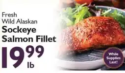Festival Foods Fresh Wild Alaskan Sockeye Salmon Fillet offer