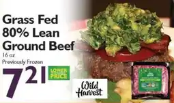 Festival Foods Wild Harvest Grass Fed Ground Beef offer