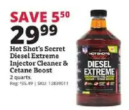 Rural King Hot Shot's Secret Diesel Extreme Injector Cleaner & Cetane Boost offer