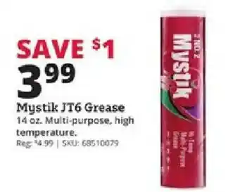 Rural King Mystik JT6 Grease offer