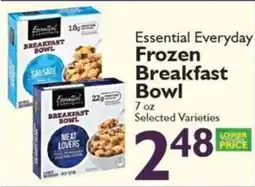 Festival Foods Essential Everyday Frozen Breakfast Bowl offer