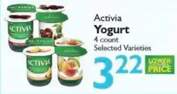 Festival Foods Activia Yogurt offer