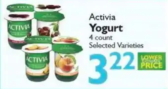 Festival Foods Activia Yogurt offer