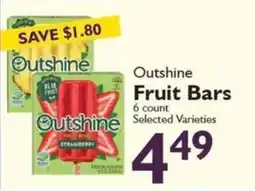 Festival Foods Outshine Fruit Bars offer