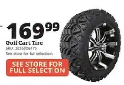 Rural King Golf Cart Tire offer