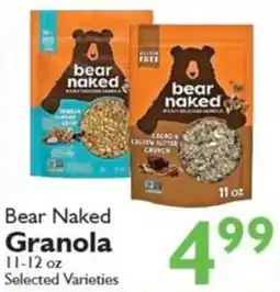 Festival Foods Bear Naked Granola offer