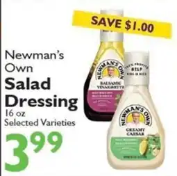 Festival Foods Newman's Own Salad Dressing offer