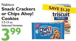 Festival Foods Nabisco Snack Crackers or Chips Ahoy! Cookies offer