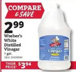Rural King Woeber's White Distilled Vinegar offer