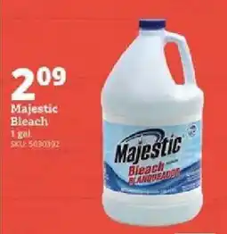 Rural King Majestic bleach offer
