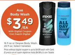 Ralphs Axe Body Wash offer